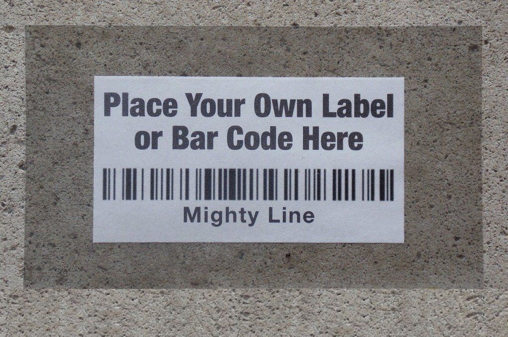 Floor Label Cover PK50