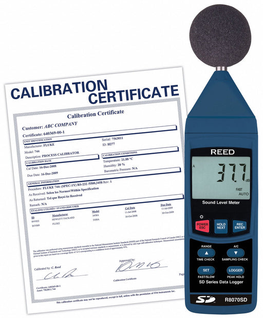 Data Logging Sound Level Meter
