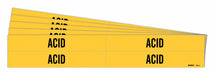 Pipe Marker Adhesive 1-1/8 H 7 W PK5