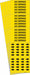 Pipe Marker Adhesive 2-1/4 H 2-3/4 W PK5
