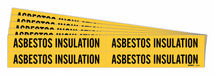 Pipe Marker Adhesive 1-1/8 H 7 W PK5