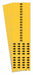 Pipe Marker Adhesive Yellow PK5