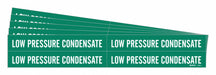 Pipe Marker Adhesive 1-1/8 H 7 W PK5