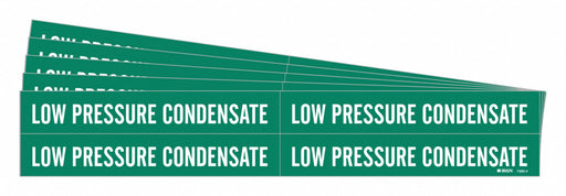 Pipe Marker Adhesive 1-1/8 H 7 W PK5