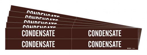 Pipe Markers Adhesive Condensate PK5