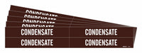 Pipe Marker Adhesive 1-1/8 H 7 W PK5