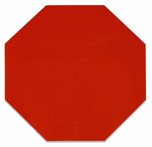 Floor Tape Red 9.5inx9.5in Octagon PK20
