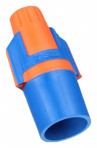 TwistOnWireConnector Blu/Org 600V PK100