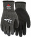 K3087 Gloves Glass/Synthetic Black/White M PR