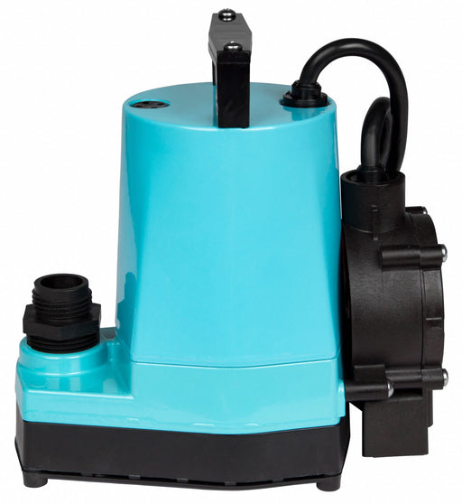 Plug-InUtilityPump 10ft 8.125in H 115VAC