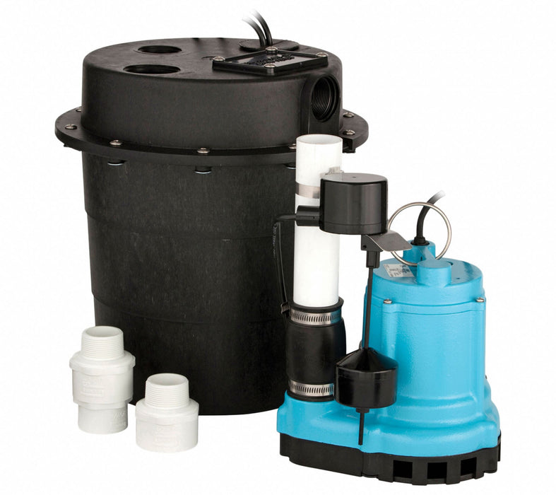 Sump Pump Package 4/10 hp 115V AC Rated