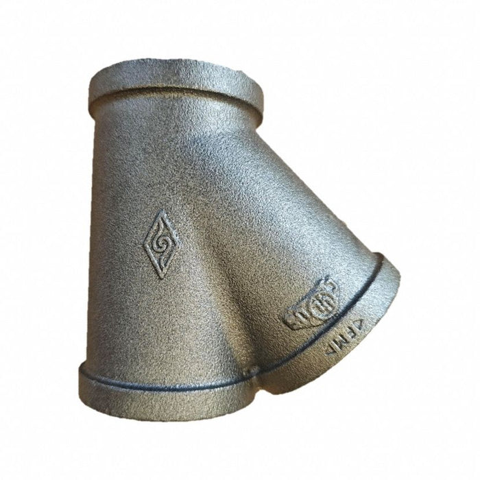 Wye Black Malleable Iron 150 2 in NPT