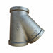 Wye Black Malleable Iron 150 2 in NPT