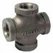 Cross Black Malleable Iron 150 1/4 In.