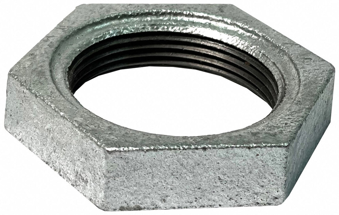 Hex Locknut 1-1/4 In NPT Galv