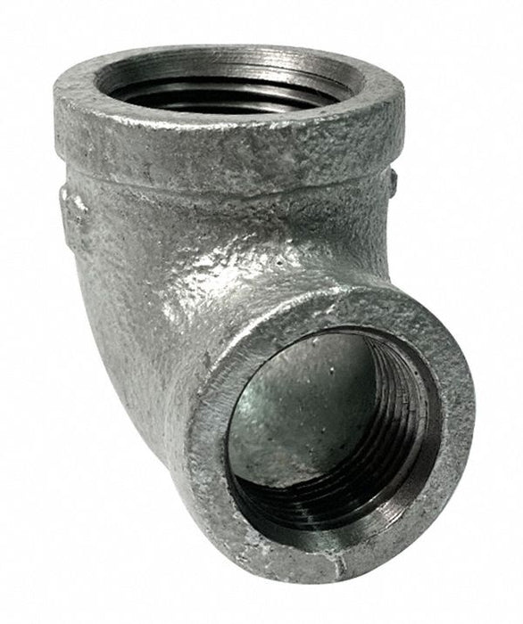 Reducing Elbow 90 Deg Galv Iron 1x1/2In.