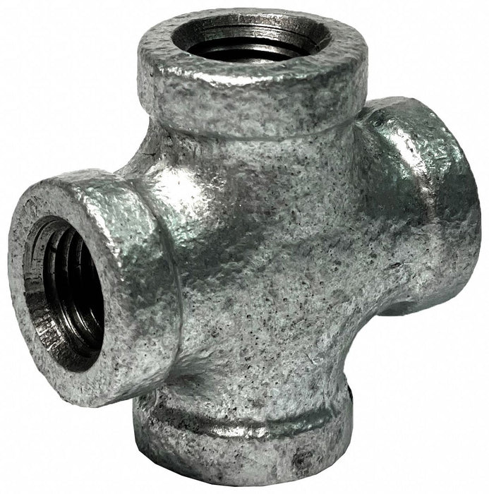 Cross Galv Malleable Iron 1/4In.