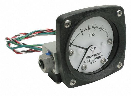 N0309 Differential Pressure Gauge and Switch