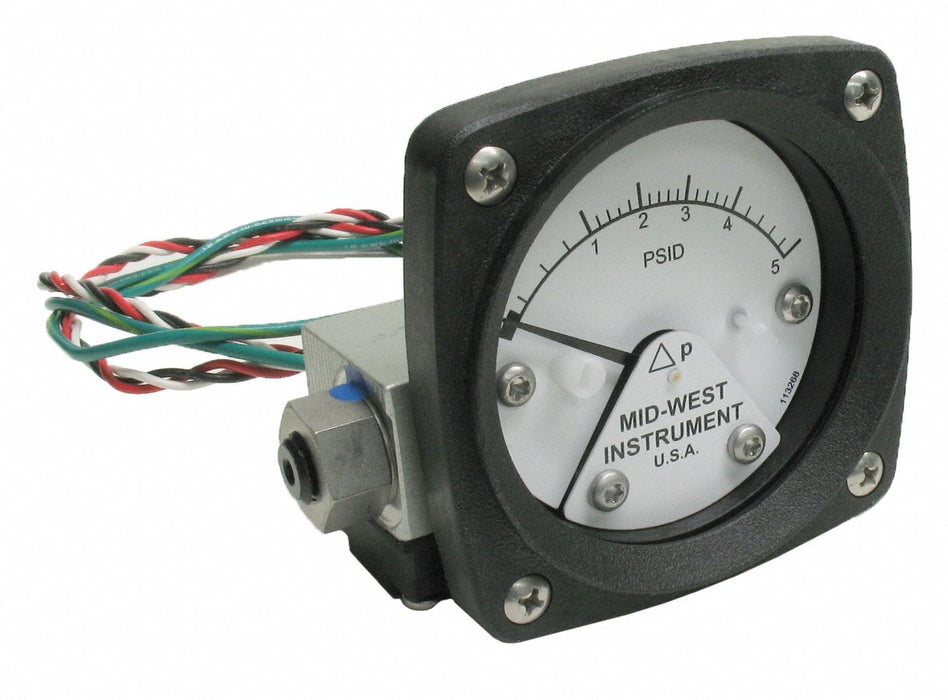 Differential Pressure Gauge and Switch