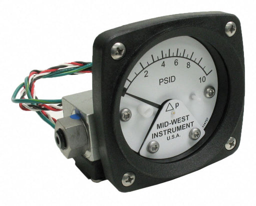 N0309 Differential Pressure Gauge and Switch