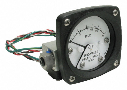Differential Pressure Gauge and Switch
