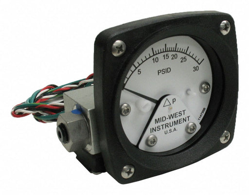 Differential Pressure Gauge and Switch