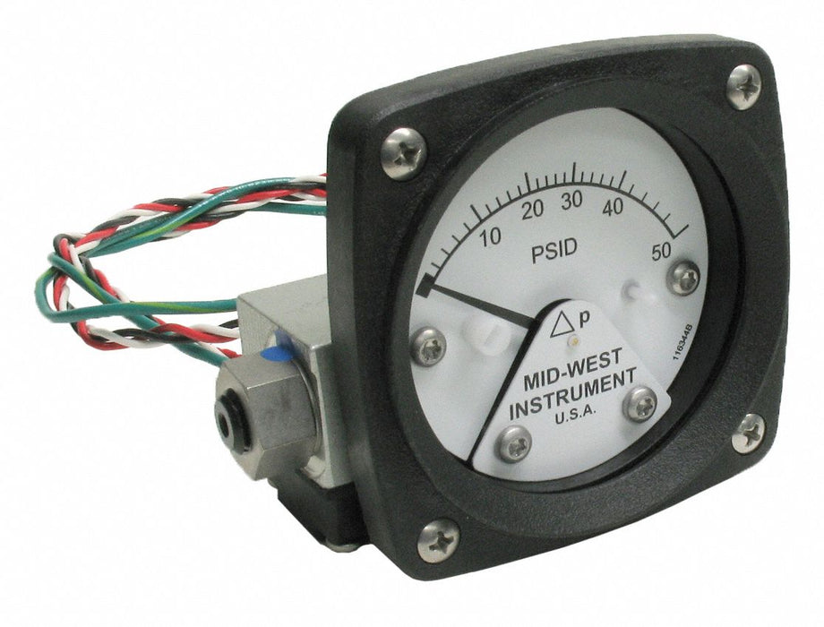 N0309 Differential Pressure Gauge and Switch
