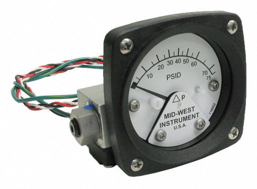 N0309 Differential Pressure Gauge and Switch