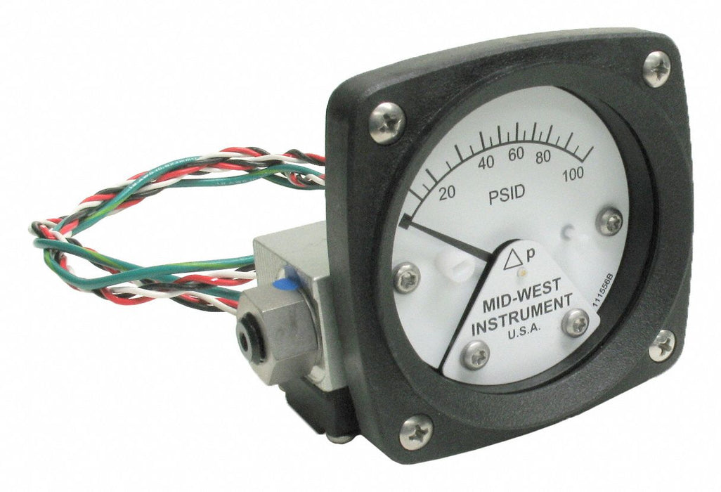 Differential Pressure Gauge and Switch