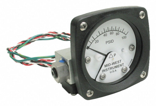 N0309 Differential Pressure Gauge and Switch