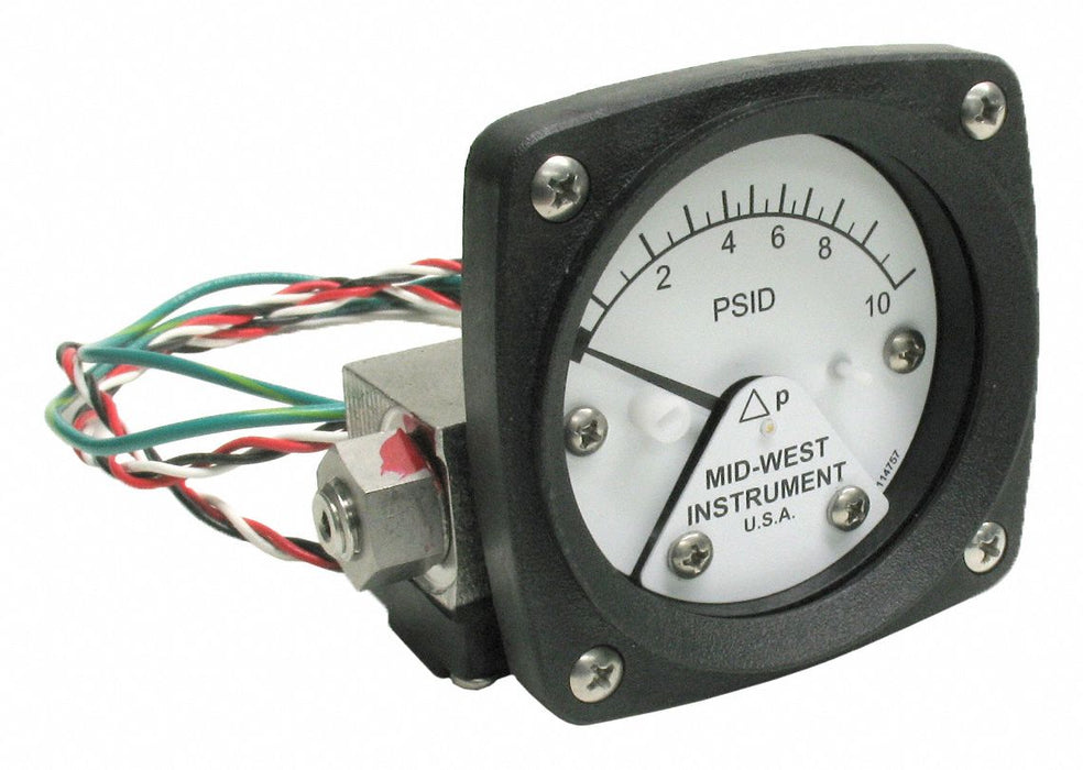Differential Pressure Gauge and Switch