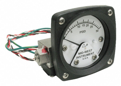 K4584 Differential Pressure Gauge and Switch
