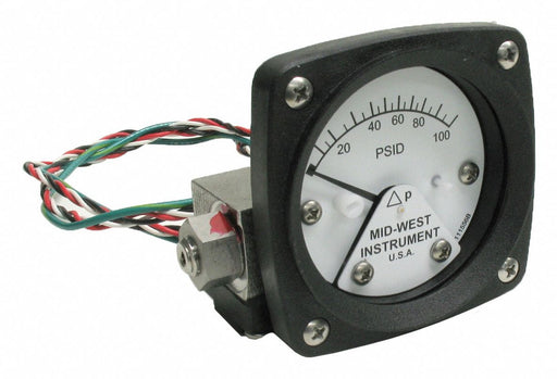Differential Pressure Gauge and Switch
