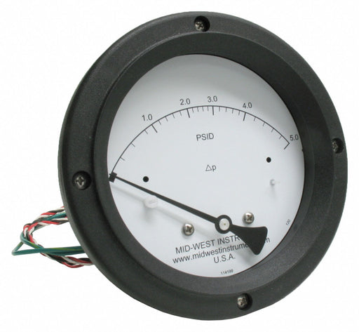 Differential Pressure Gauge and Switch