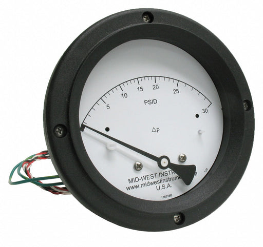 Differential Pressure Gauge and Switch