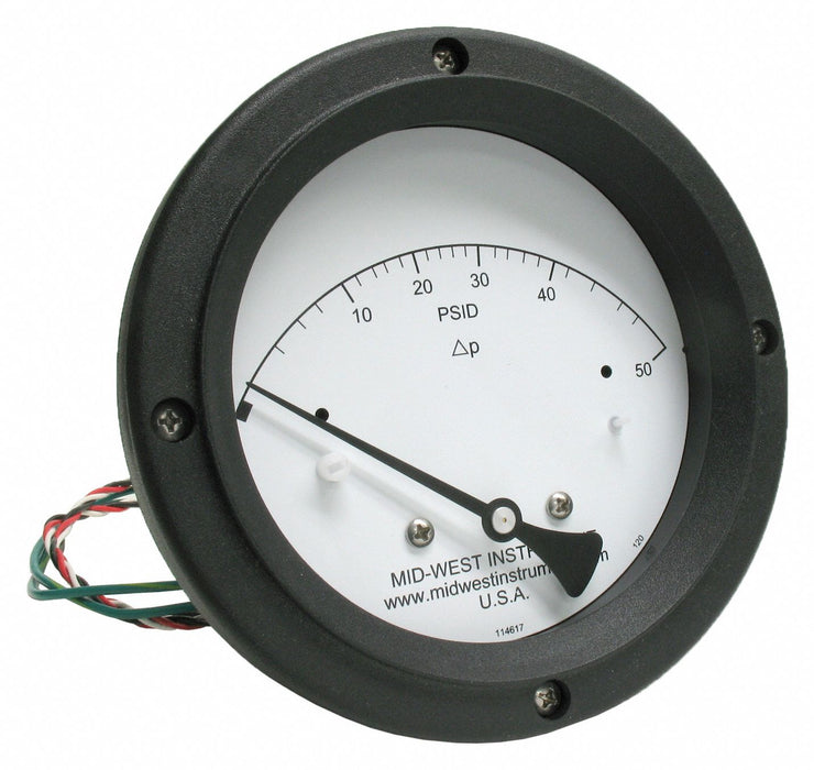 K4585 Differential Pressure Gauge and Switch