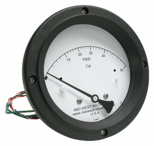 Differential Pressure Gauge and Switch