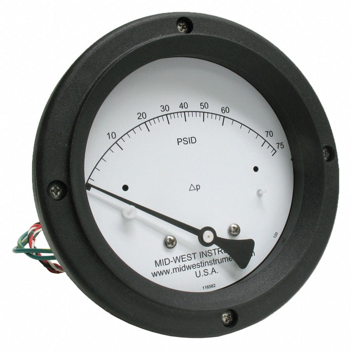 Differential Pressure Gauge and Switch