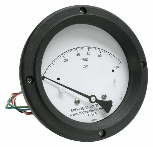 K4585 Differential Pressure Gauge and Switch