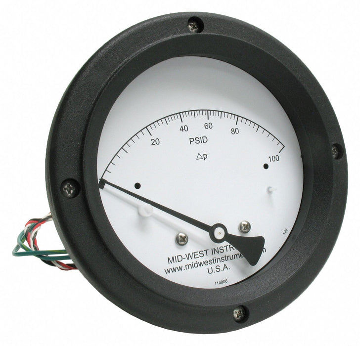 Differential Pressure Gauge and Switch