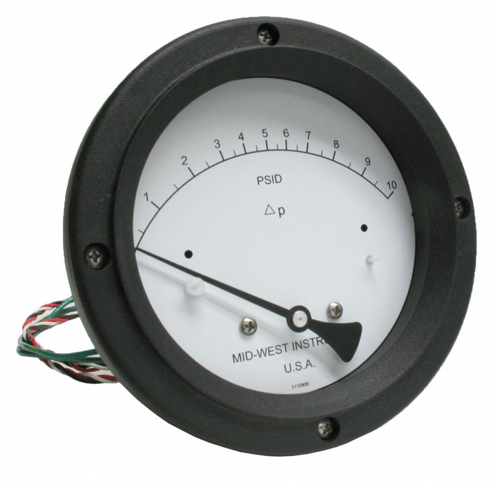 K4586 Differential Pressure Gauge and Switch