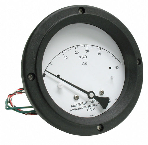 K4586 Differential Pressure Gauge and Switch