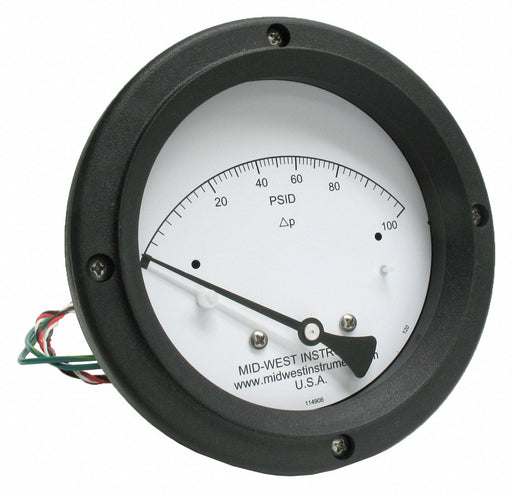 K4586 Differential Pressure Gauge and Switch