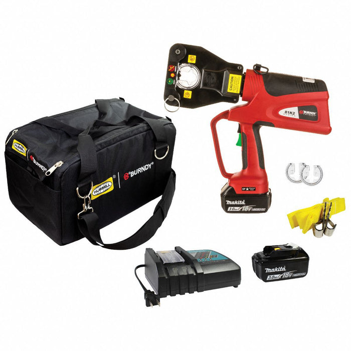 Cordless Crimping Tool Kit Latching