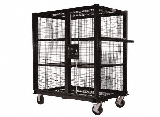 Security Cart Steel 58 H 63-1/4 L