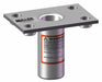 Floor Flush mount sleeve Zinc Plated