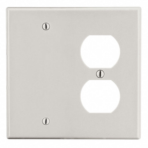 Toggle Switch Wall Plate Brown 2 Gangs