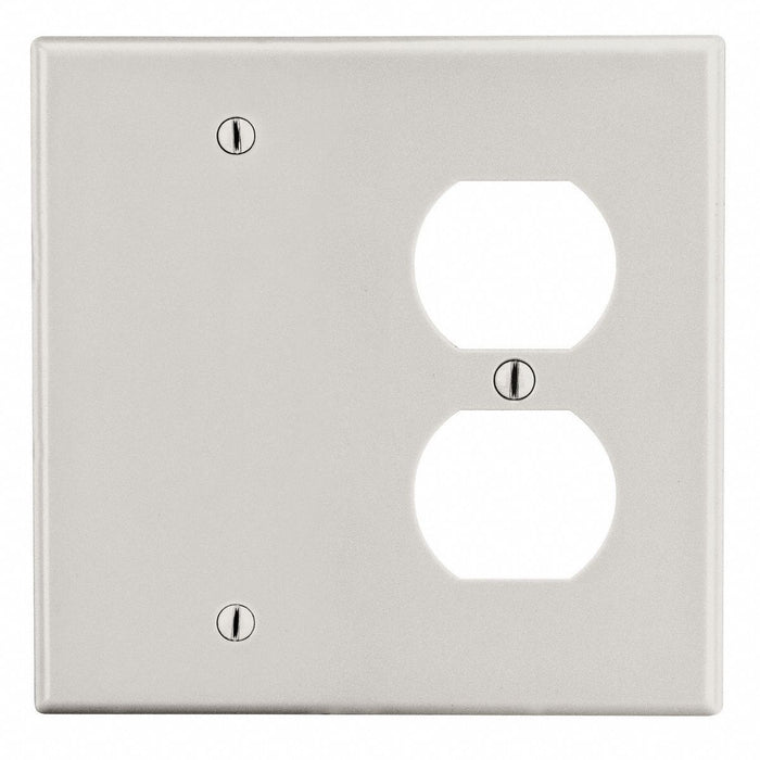 Toggle Switch Wall Plate Brown 2 Gangs