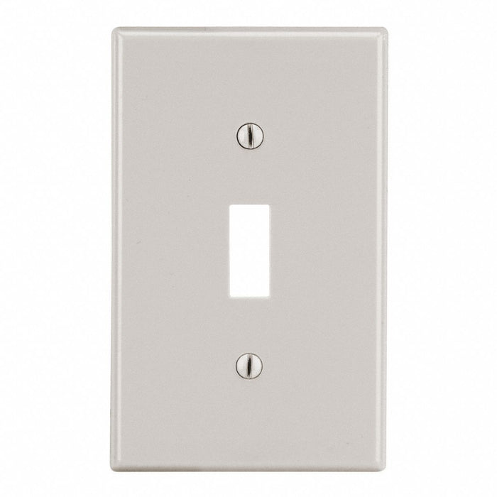 Rocker Wall Plate Light Alm 1Gang Toggle