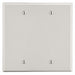 Rocker Wall Plate Brown 2 Gangs Standard